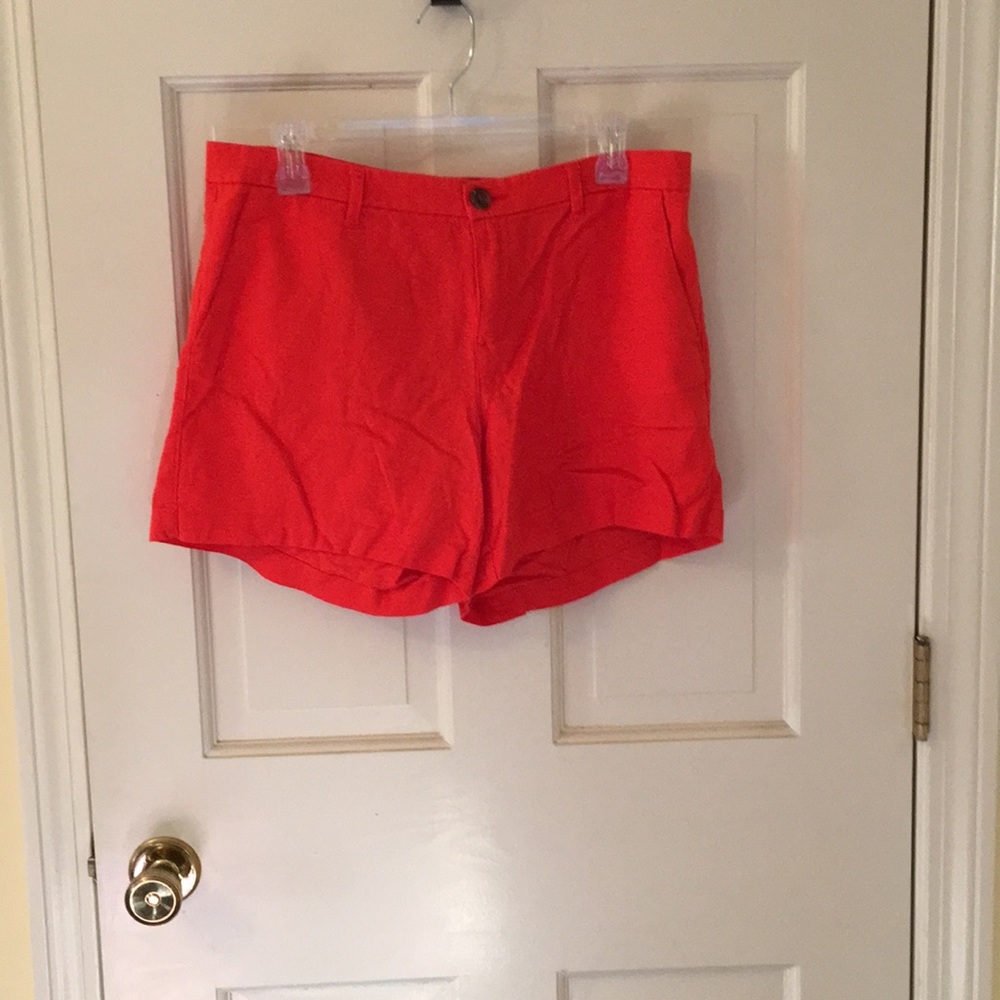 Orange shorts